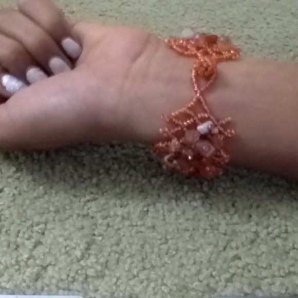 Hand Beaded African Bracelet from Kenya - Picture 3 of 3